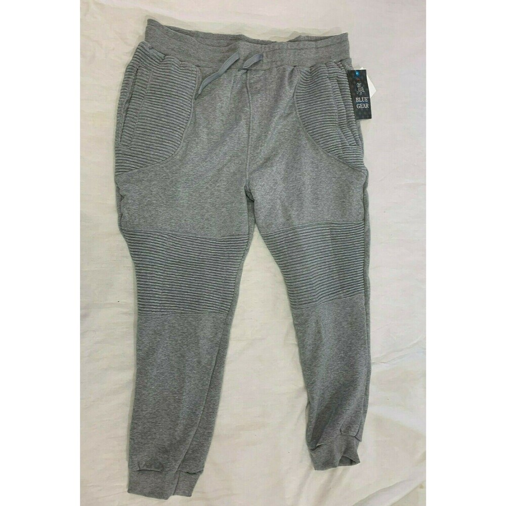 NWT BLUE GEAR MENS SWEAT FLEECE SKINNY PANTS JOGGERS SIZE 2XL